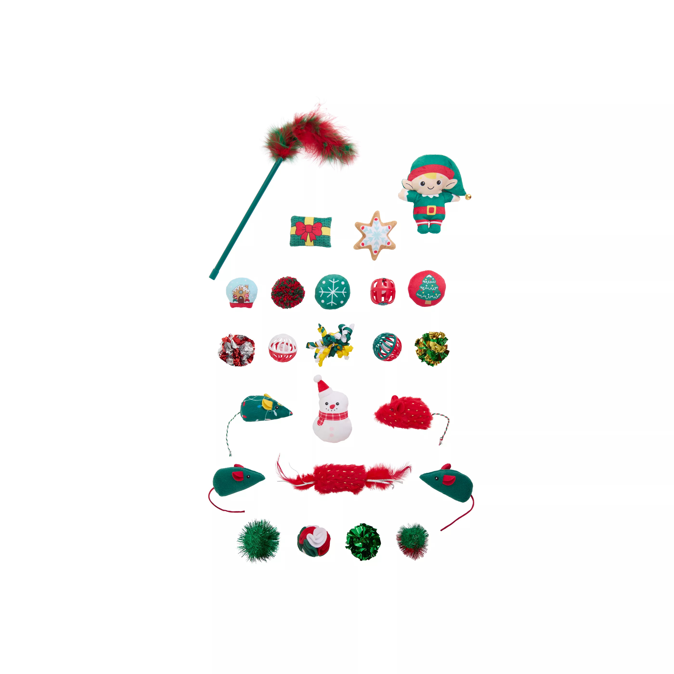 Merry & Bright&trade; Cat Toy Stocking Stuffers 24-Pack | PetSmart