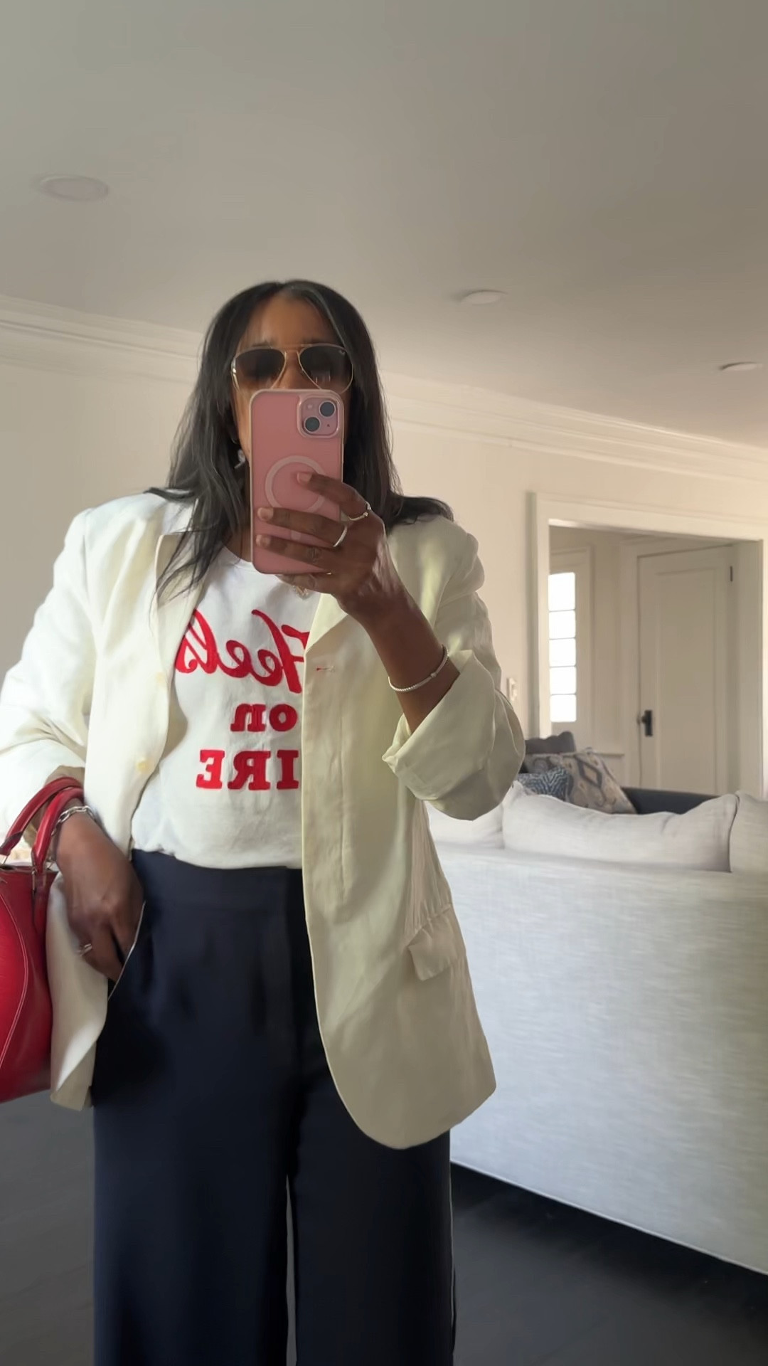 Spring outfit casual work outfit #style #fashion #ootd #nyc 

#LTKgrwm #LTKootd #LTKOver40