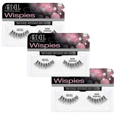 Ardell Wispies Lashes - Demi Wispies Black - 65012 (3 Pack) | Target