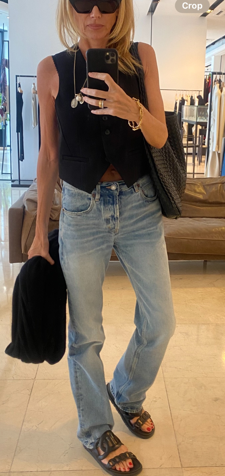 Obsessed with the new Nico jeans from Saint Laurent 🖤 

#alldayeveryday #ootd #summerinthecity 



#LTKItBag #LTKNYFW #LTKStyleTip