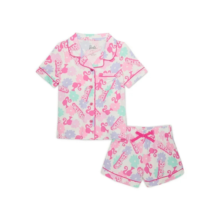 Character Toddler Girl Super Soft Pajama Coat Set, 2-Piece, Sizes 2T-5T - Walmart.com | Walmart (US)
