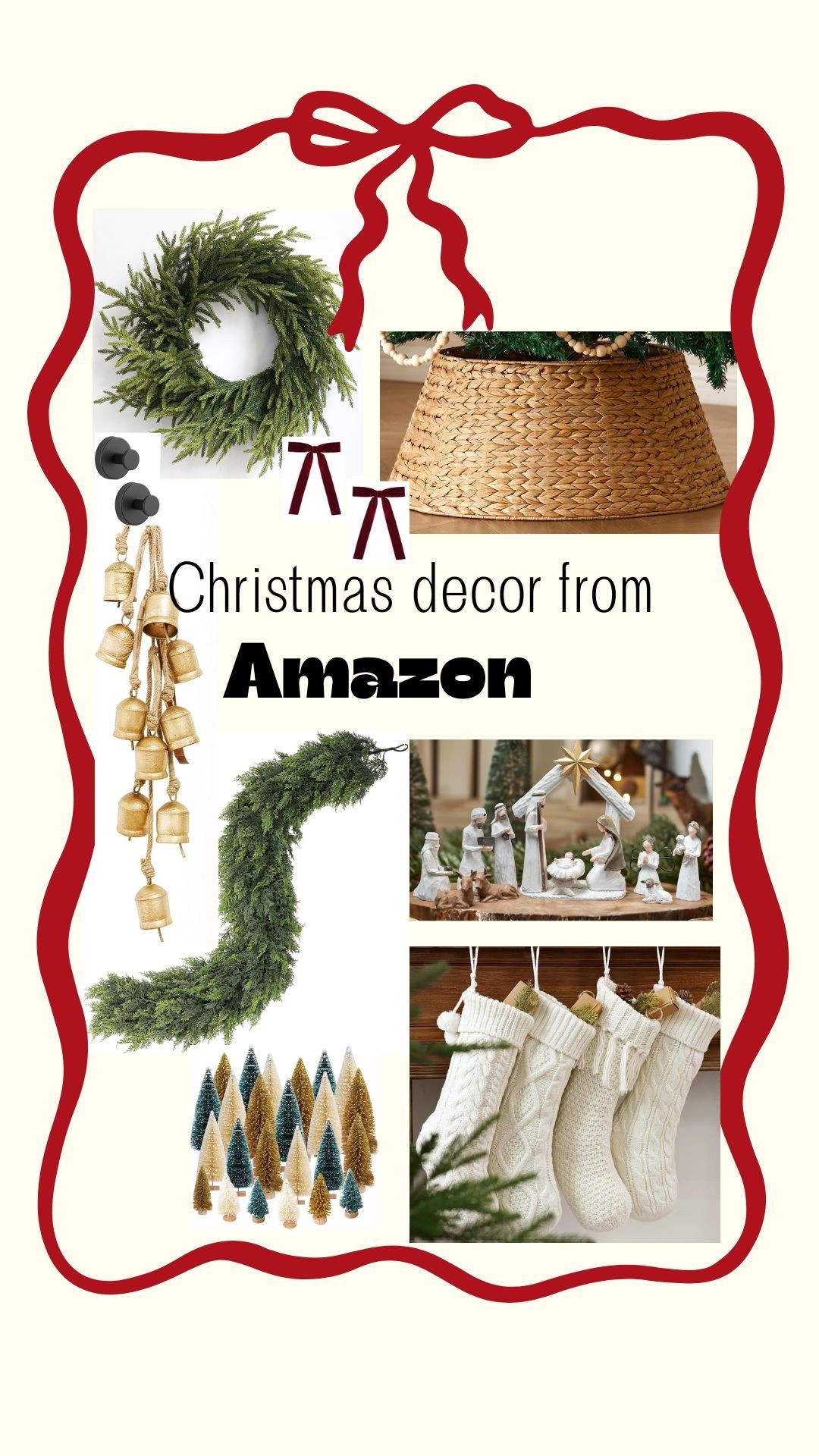 Christmas decor from Amazon 🎄

#LTKHome #LTKSeasonal #LTKHoliday