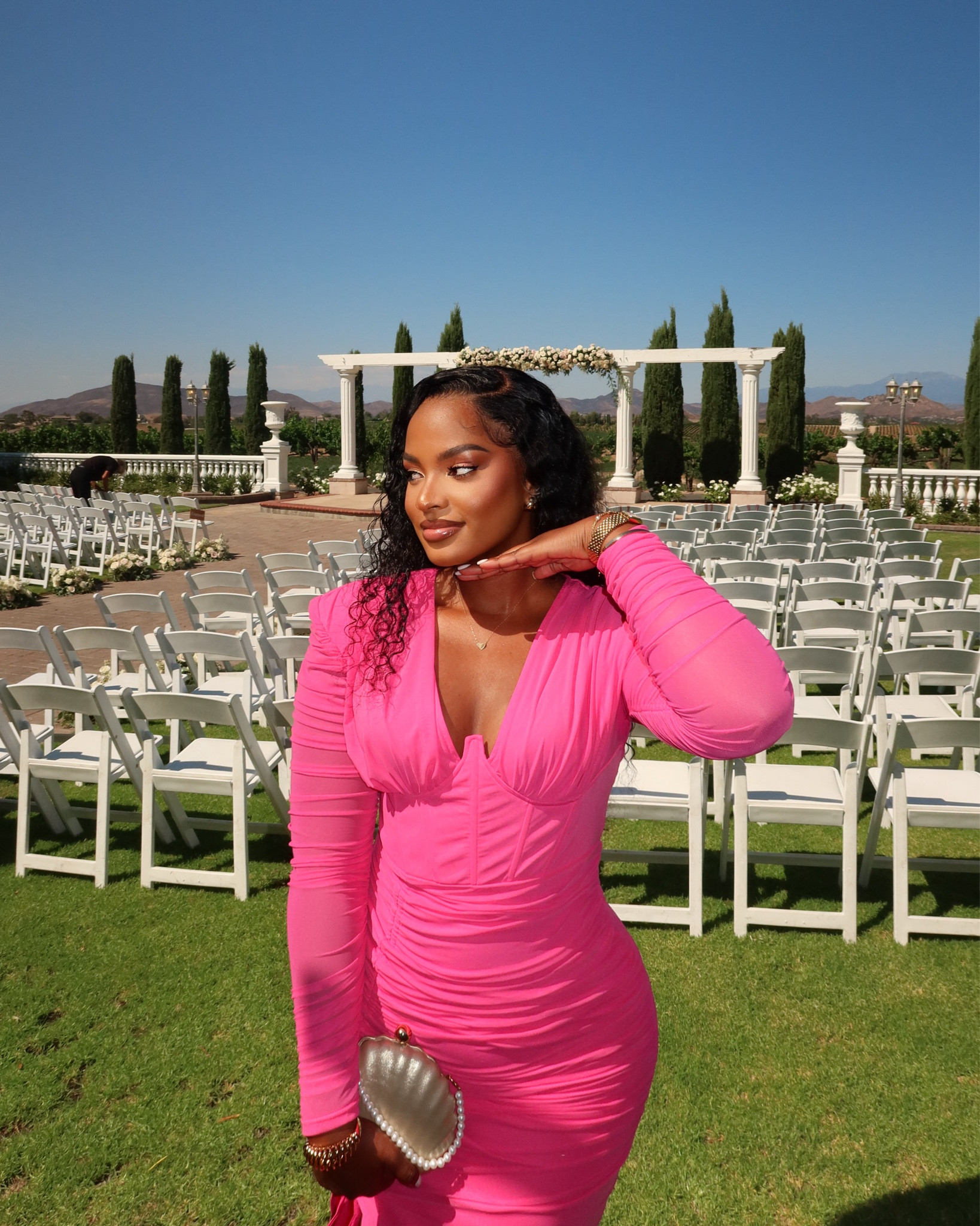 Got a size too big but the dress still turned out fine☺️ 

#LTKBeauty #LTKParties #LTKWedding