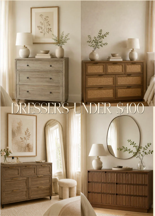 Dressers Under $400, all on Wayfair.com! 

 #LTKhome
