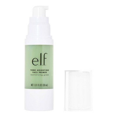 e.l.f. Tone Adjusting Face Primer Large - Green - 1.01 fl oz | Target