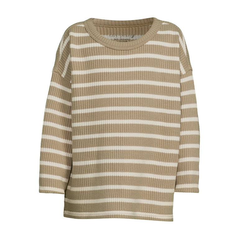 easy-peasy Toddler Boy Long Sleeve Boxy T-Shirt, Sizes 12 Months-5T | Walmart (US)