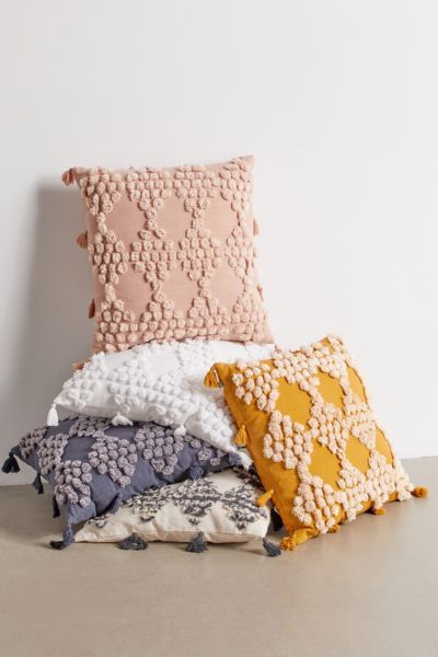 Eden Tufted Throw Pillow | Urban Outfitters (US and RoW)
