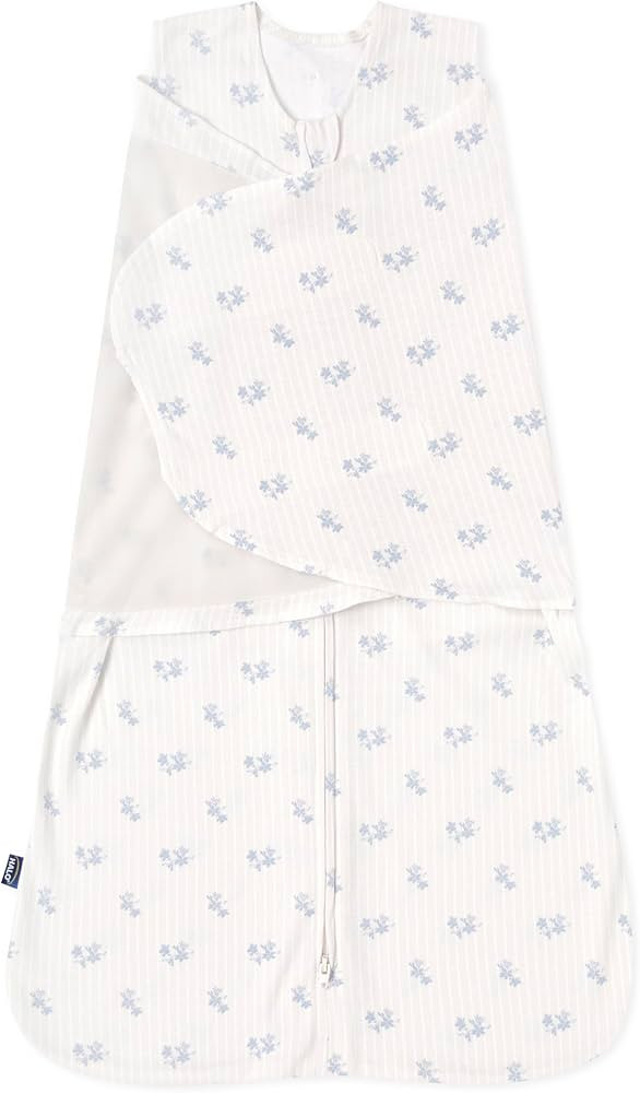 HALO 100% Cotton Sleepsack Swaddle, 3-Way Adjustable Wearable Blanket, TOG 1.5, Floral Vintage St... | Amazon (US)