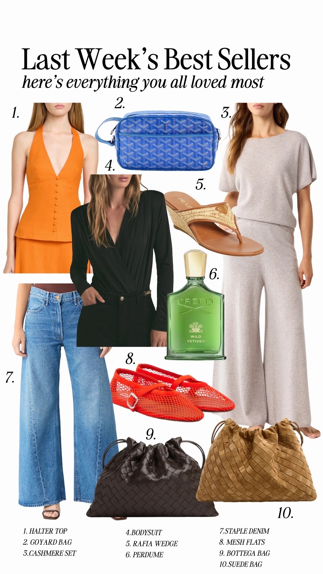 Last weeks bestsellers! 

Bestsellers, fashion, chic fashion, trendy fashion, beauty must haves