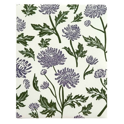 Decomposition Book 2 Pocket Plastic Folder Chrysanthemums, School Supplies | Target