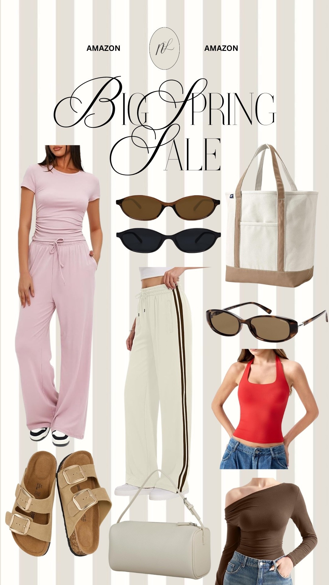 Amazon Big Spring Sale happening now until tomorrow! Track pants, halter top, Loungeset, sandals

#LTKmomlife #LTKootd #LTKSaleAlert