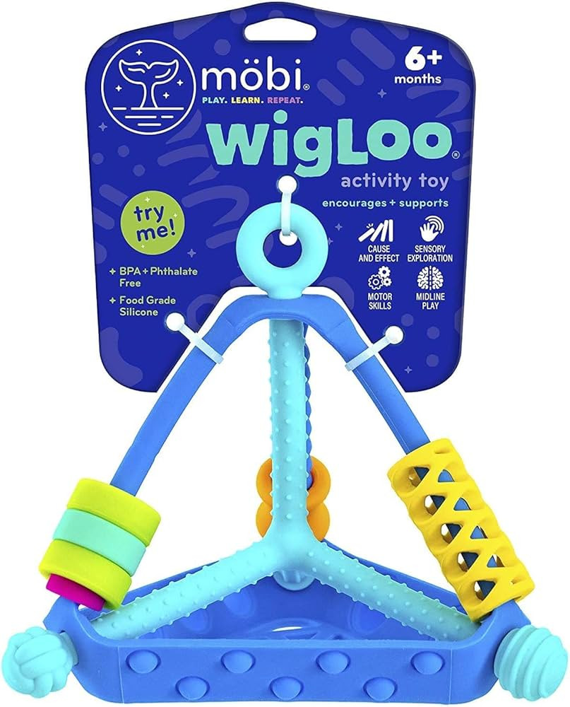 MOBI WIGLOO Baby Sensory Toys from Infants to Toddlers - Baby Toys for Hand Eye Coordination and ... | Amazon (US)