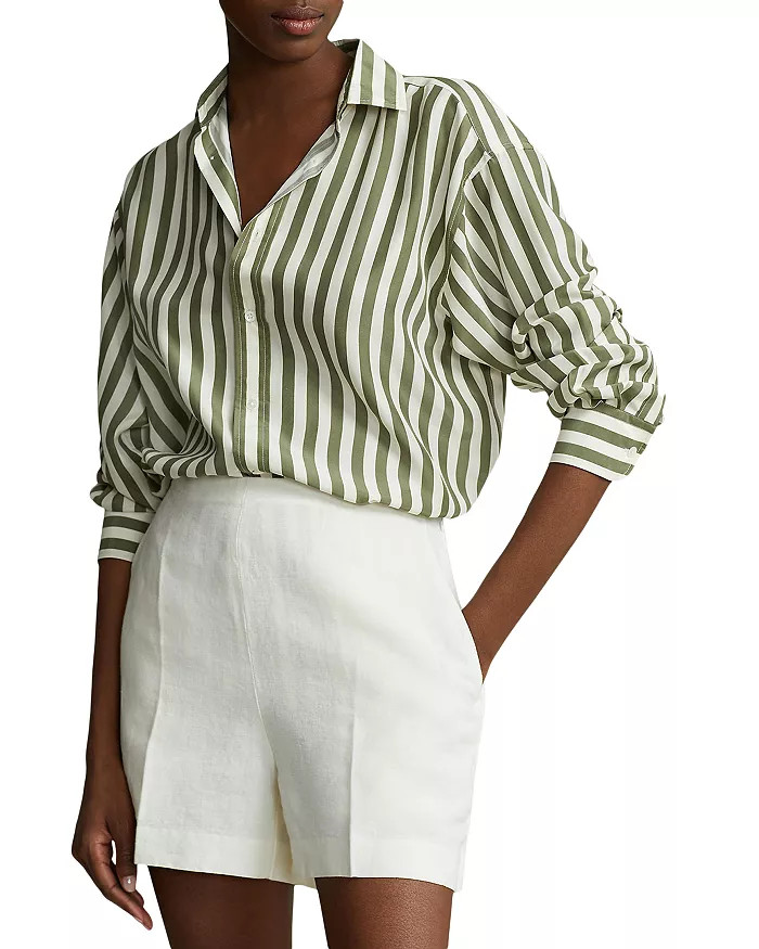 Drop Shoulder Blouse | Bloomingdale's (US)