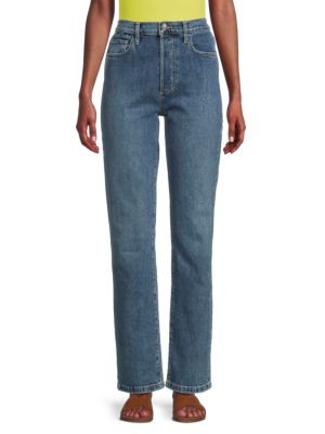 Favorite Daughter The Vivi High Rise Straight Jeans on SALE | Saks OFF 5TH | Saks Fifth Avenue OFF 5TH