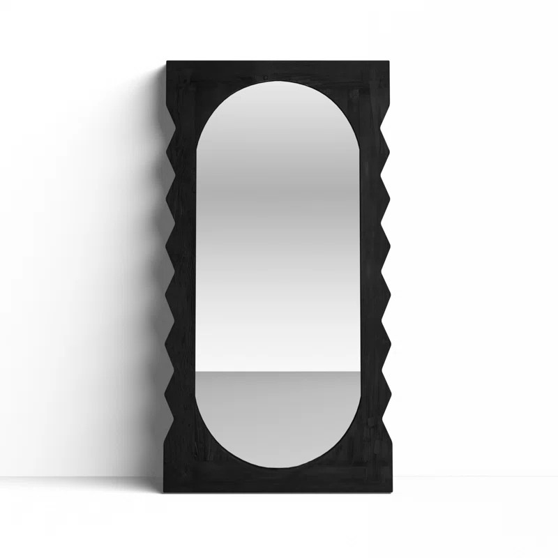 Wood Flat Floor Mirror | Wayfair North America