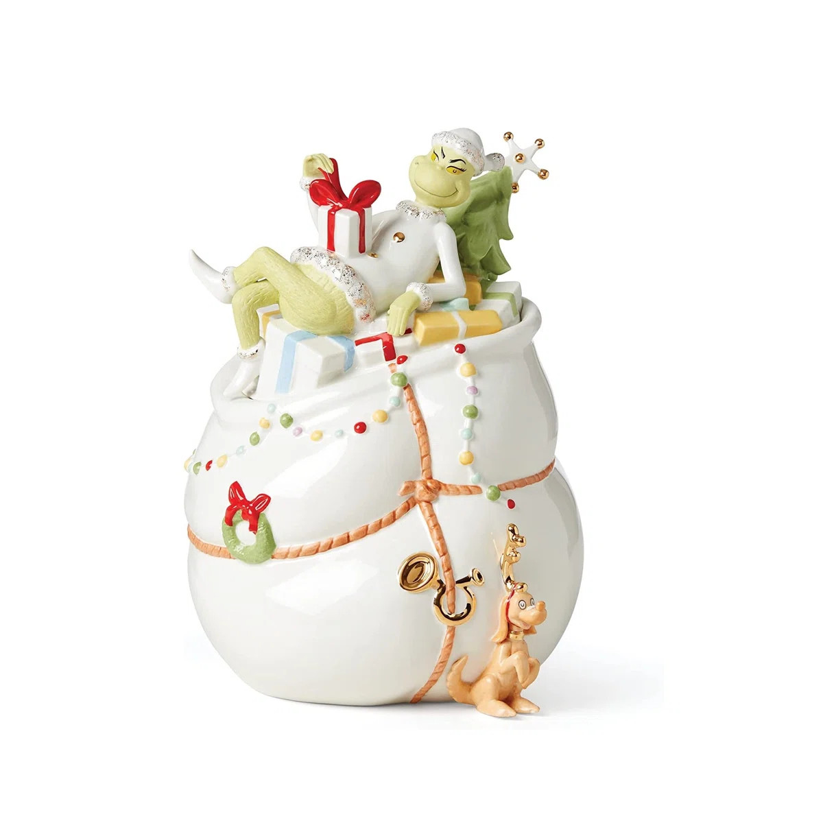 MERRY GRINCHMAS Grinchie 120 qt. Cookie Jar | Wayfair North America