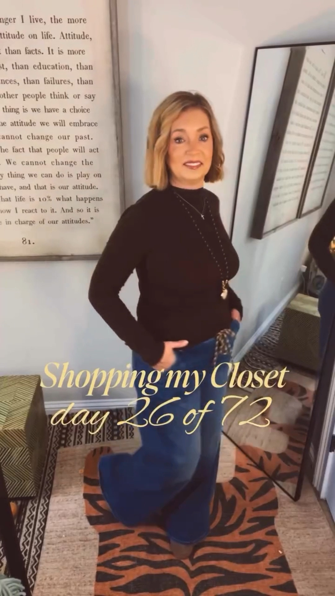 Marching right on through these 72 days. (These jeans are making the ootd often! Comment PIXIE for the link.) 
Although, I am really getting in the mood for Spring clothes. Luckily, I have some fun things in my closet. I’m creating a Spring/Summer trends list for us and sharing which ones I’ll be wearing and which I’ll be passing on this week. What are you getting excited to wear when the weather cooperates?

👉Follow @shoppixieco then,
👖 Comment PIXIE for these jeans. (BTW, drawstring jeans are making the Spring-trends-I’ll-be-wearing list.)
🖤 Search SHOPPIXIECO on LTK to see all my posts.
❤️ Jill

#modernmidlifecool #denimwithdrawstringsover50 #jeansover50 #elevatedeveryday #quietluxury

Comment PIXIE below to receive a DM with the link to this post on my LTK ⬇ https://liketk.it/5RMii