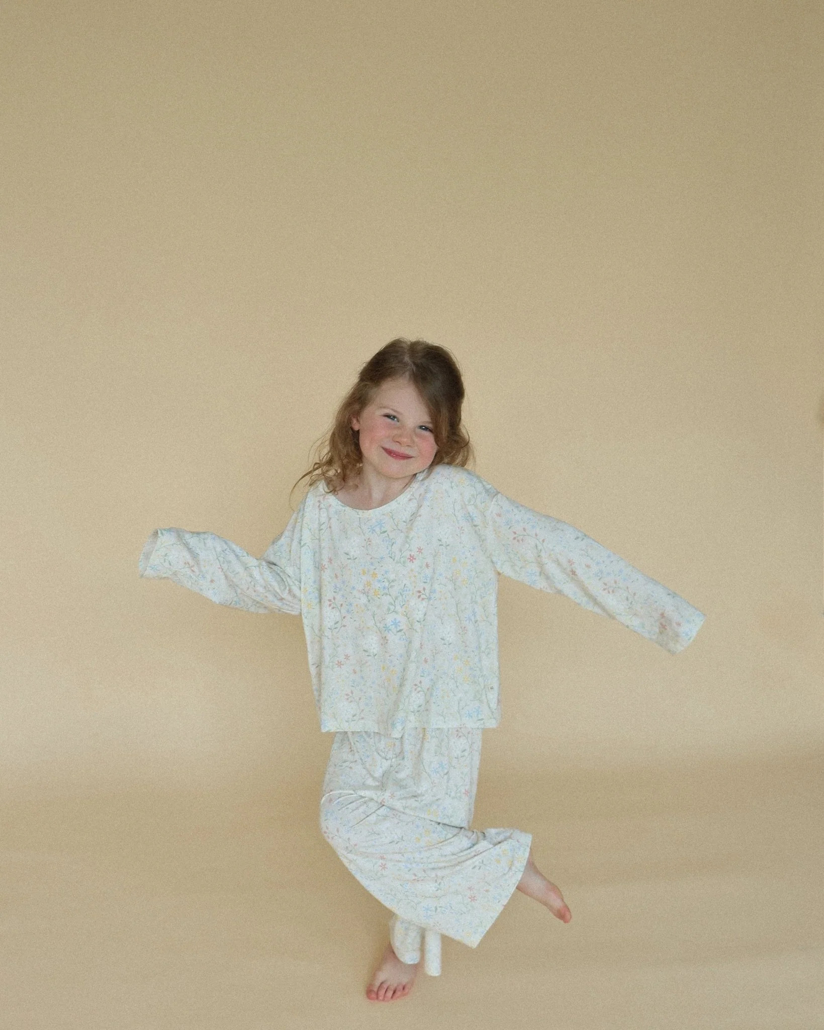 Comfy Pajama - Lennon Florals AG x Kennedy Stidham | Atlas Grey