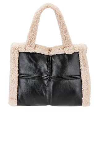 LAMARQUE Zoey Tote in Black & Ivory from Revolve.com | Revolve Clothing (Global)