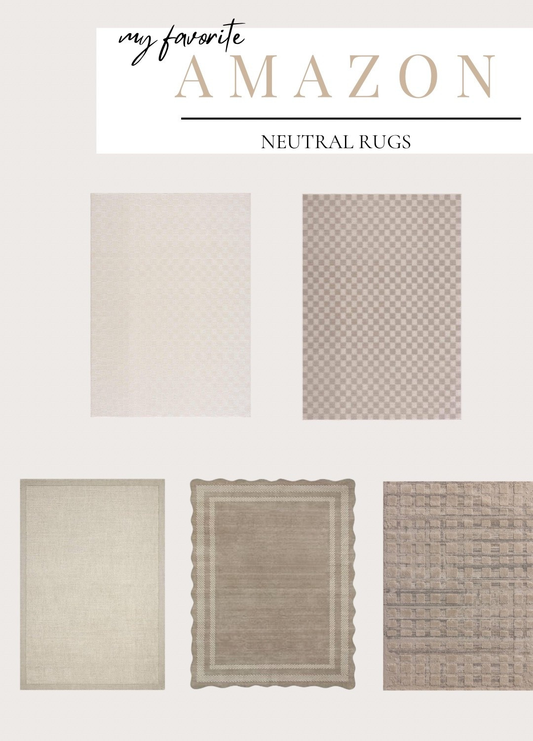 Neutral rugs, dining room rugs, area living, living room rugs, bedroom rugs, rug design, Loloi rugs, Amazon rugs, Amazon finds, affordable rugs

#LTKHome #LTKSaleAlert #LTKFindsUnder100