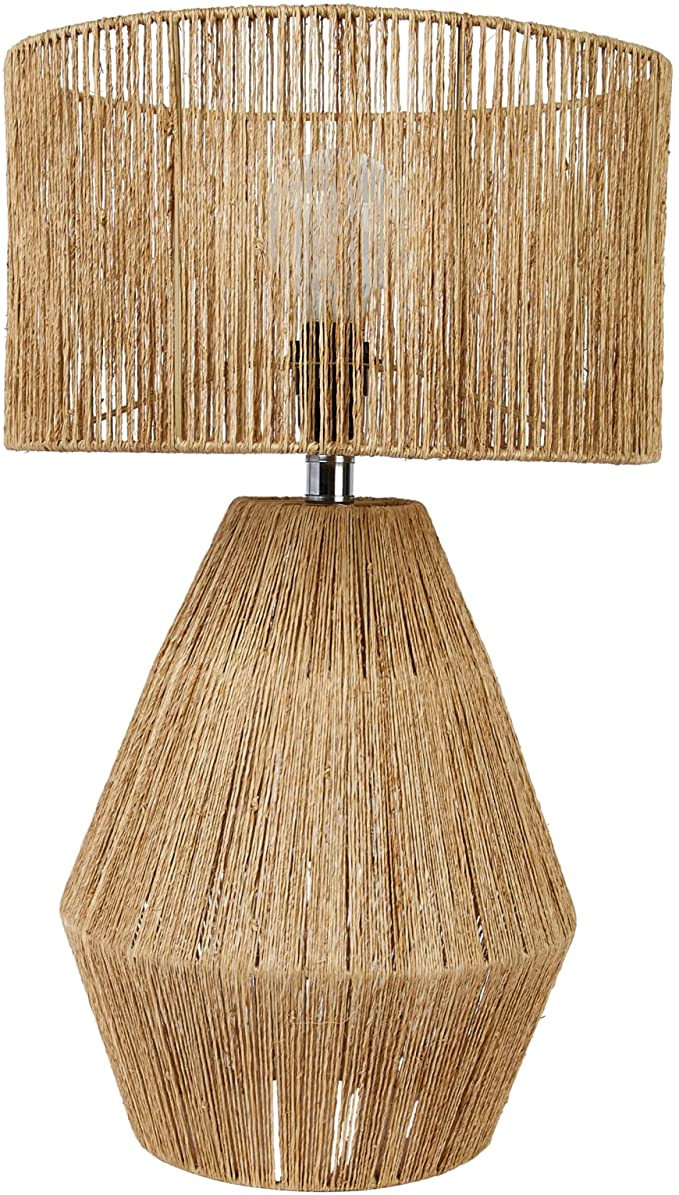 Bloomingville Boho Jute Wrapped Metal, Natural Table Lamp | Amazon (US)