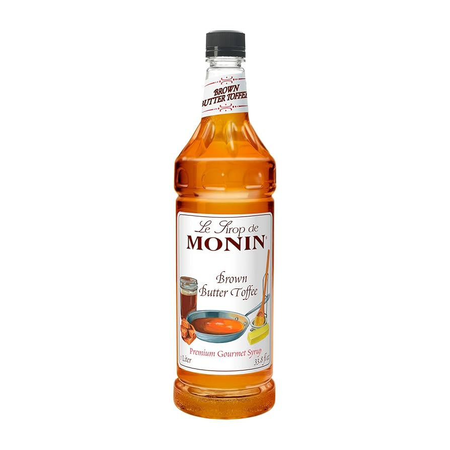 Monin - Brown Butter Toffee Syrup, Buttery-Smooth Flavor with Rich Nutty Aroma, Great for Lattes,... | Amazon (US)