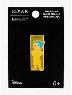 Loungefly Disney Pixar Inside Out Joy Portrait Enamel Pin - BoxLunch Exclusive | BoxLunch