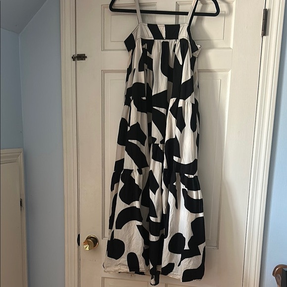 Black and cream maxi dress by Abel the Label | Poshmark