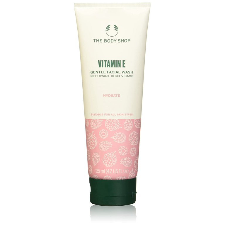 The Body Shop Vitamin E Face Wash, For All Skin Types, Vegan, 4.2 Fl Oz. - Walmart.com | Walmart (US)