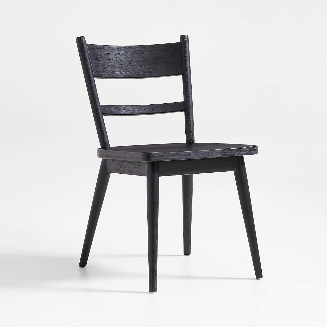 Arno Black Wood Dining Chair | Crate & Barrel | Crate & Barrel