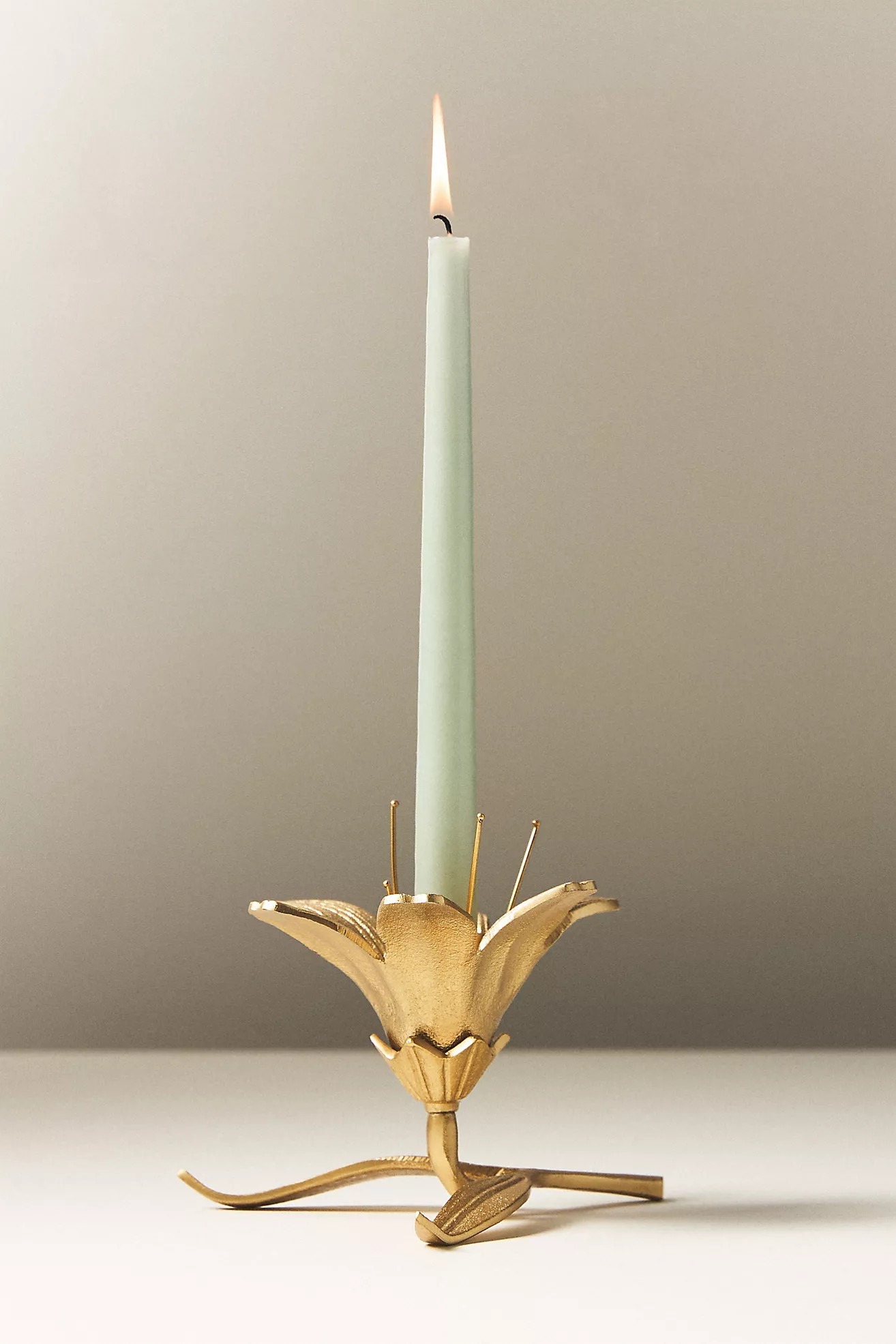 Metal Flower Candle Holder | Anthropologie (US)