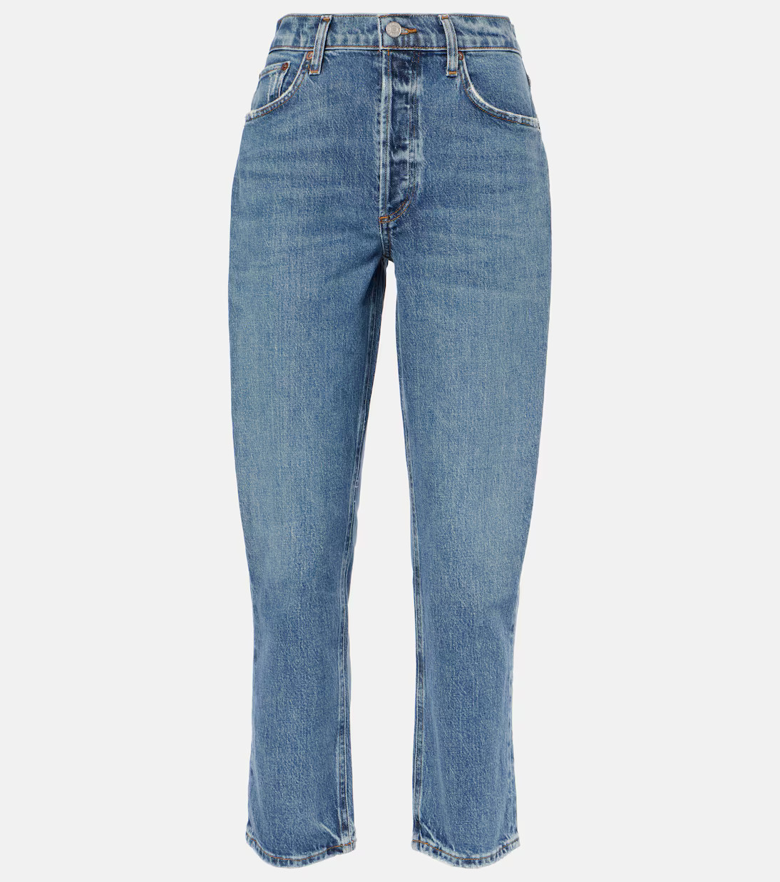 Riley high-rise cropped straight jeans | Mytheresa (US/CA)