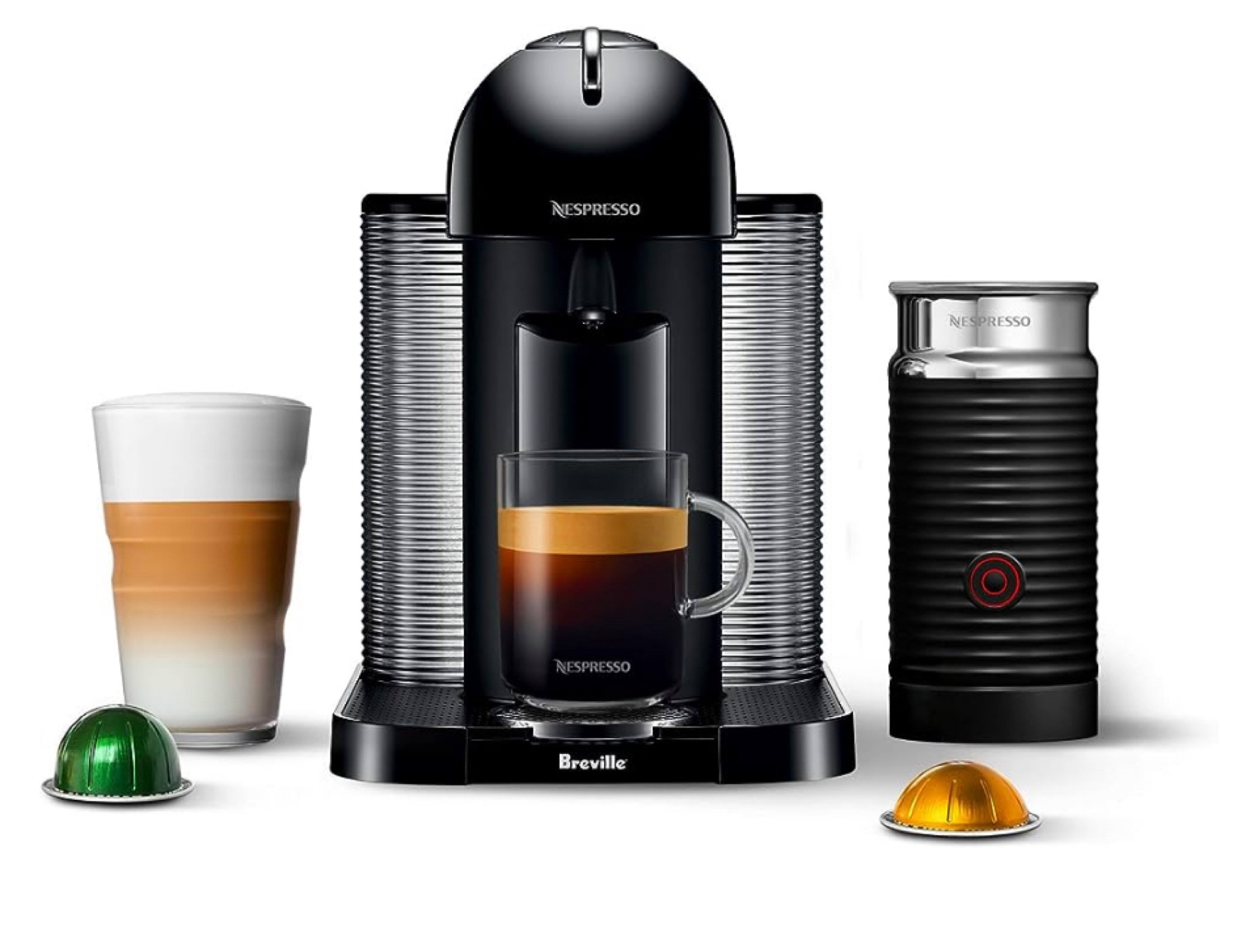 Nespresso Vertuo Coffee and Espresso Machine by Breville, 5 Cups, Black

#LTKHome #LTKGiftGuide