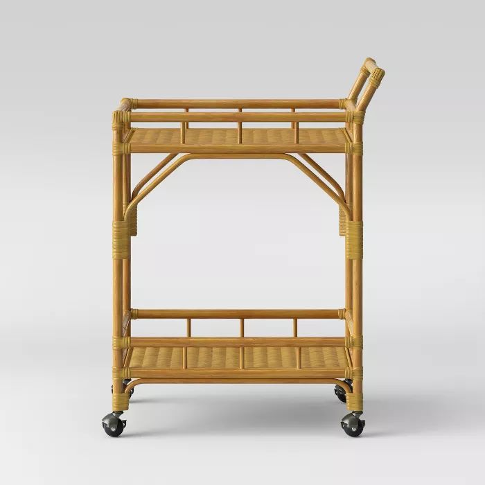 Cassia Rattan Bar Cart - Opalhouse™ | Target