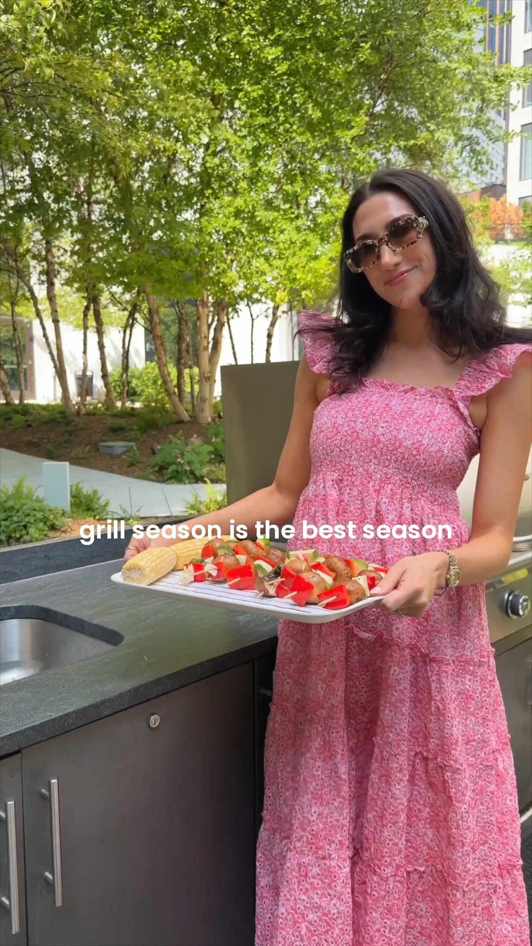 #AD summer bbq season!!!! is here!!! 
@wayfair #wishyouwerehere #outdoor #Wayfair #WayfairPartner @shop.ltk #liketkit