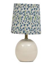 12.25in Rechargeable Bulb Cordless Ceramic Table Lamp | TJ Maxx