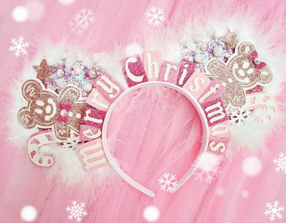 Deluxe Gingerbread Merry Christmas Ears  Christmas Tree - Etsy | Etsy (US)