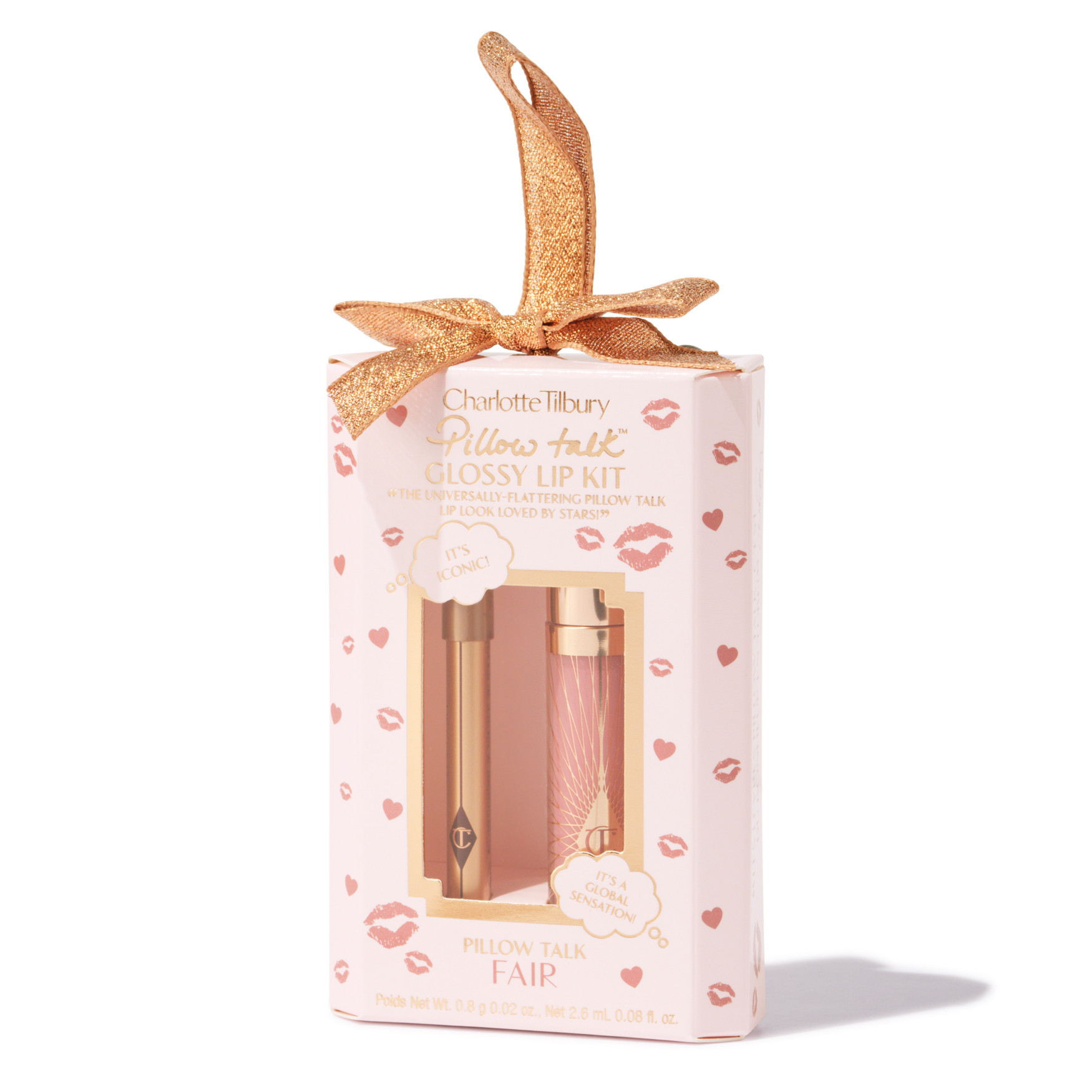 Pillow Talk Mini Glossy Lips Duo Fair | Space NK - UK