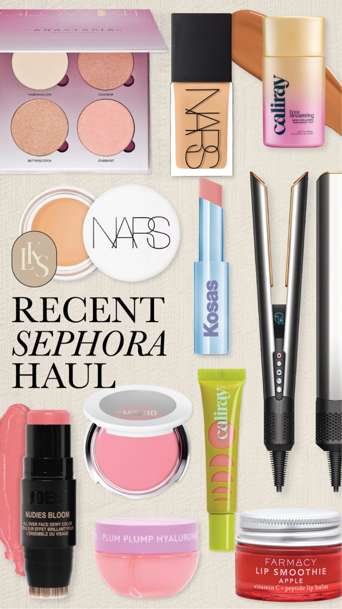 my recent sephora haul 🩷