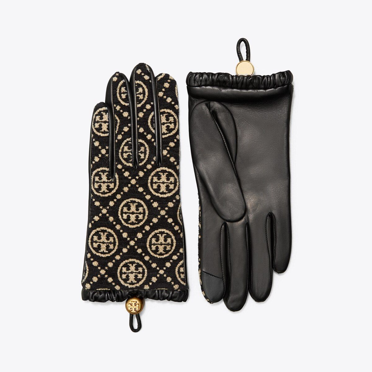 T Monogram Chenille Gloves | Tory Burch (US)