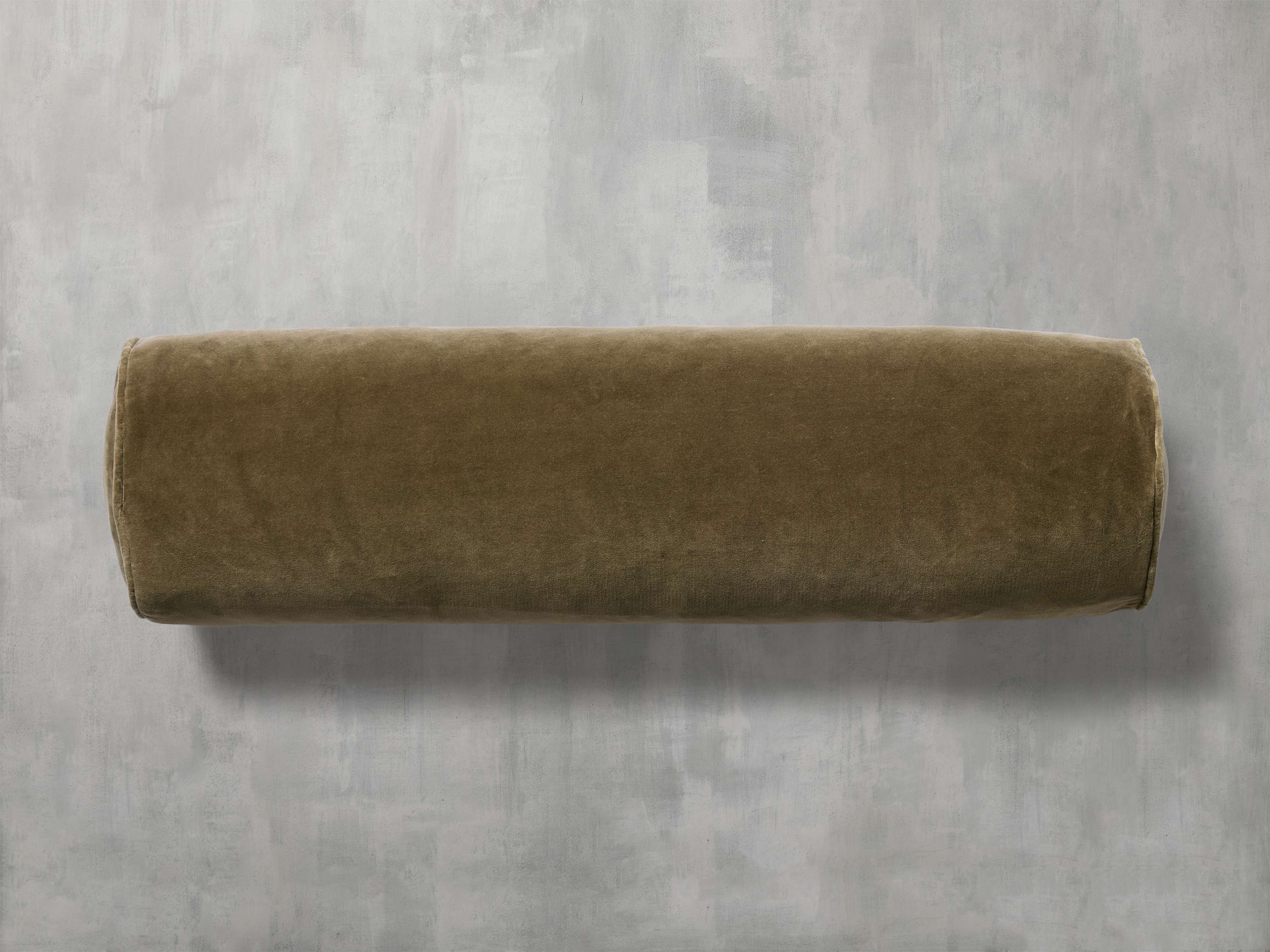 Velvet Bolster Pillow Cover | Arhaus