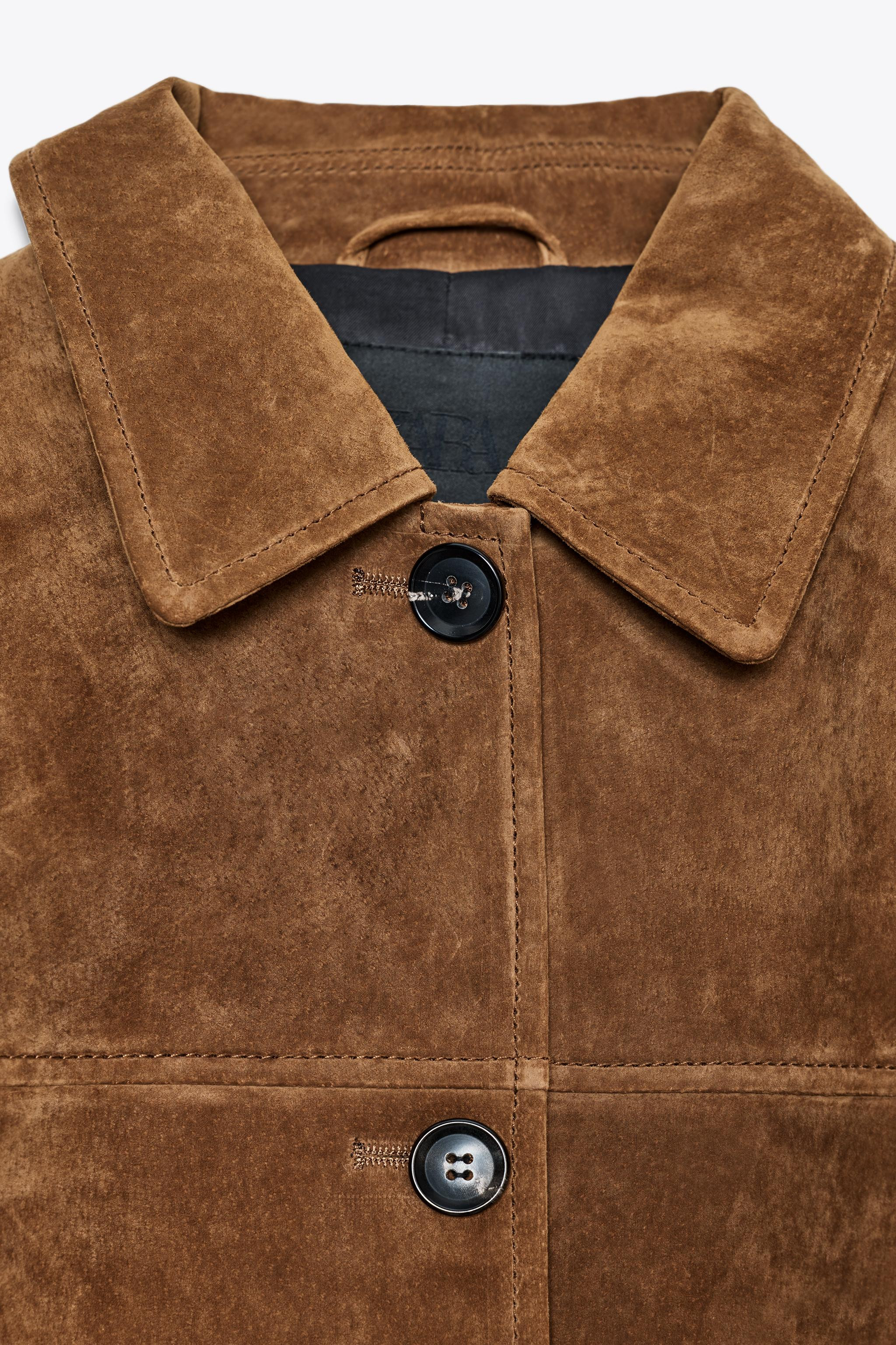 SUEDE LEATHER JACKET ZW COLLECTION LIMITED EDITION | Zara US