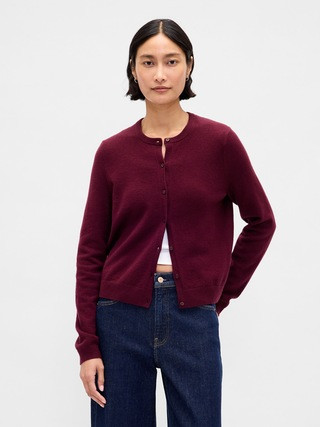 CashSoft Crop Cardigan | Gap (CA)