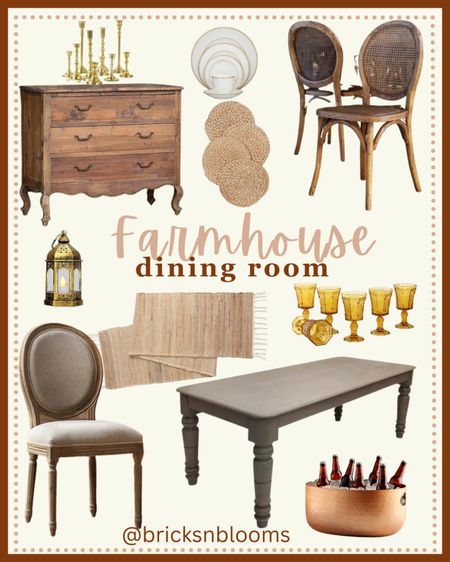 Farmhouse Dining Room 

Thanksgiving, thanksgiving decor, entertaining, table decor, fall decor

#LTKHoliday #LTKSeasonal #LTKhome