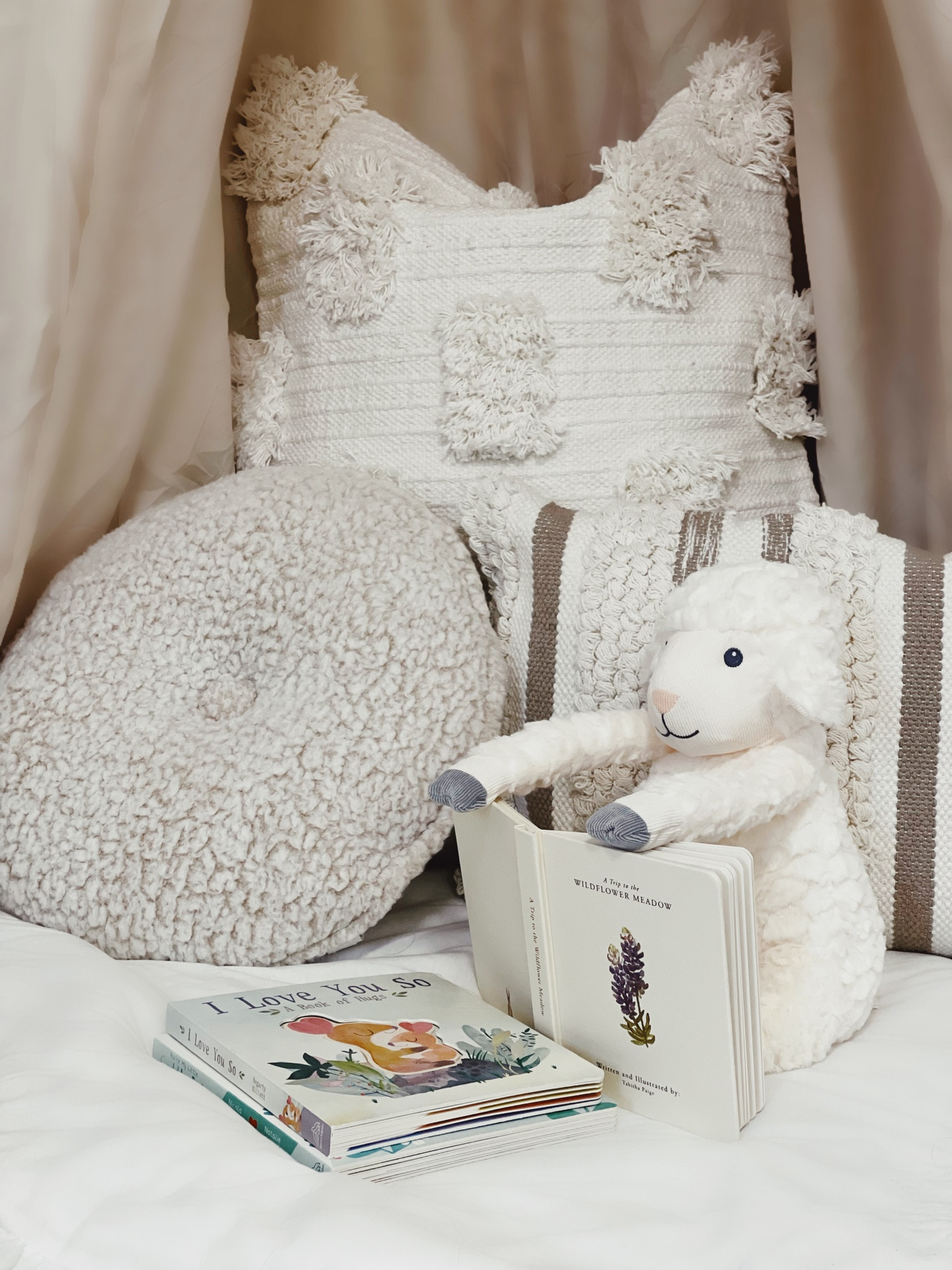 Nursery reveal part. 2 🧸 

This cozy nook is finally complete with these @lushdecorhome throw pillows adding the perfect amount of texture and comfort for our girl🤍 

Get 40% off almost everything on their site (excluding bundles) using my code ‘ATHOMEWITHAC’ 🫶🏼


#LTKbaby #LTKFind #LTKbump