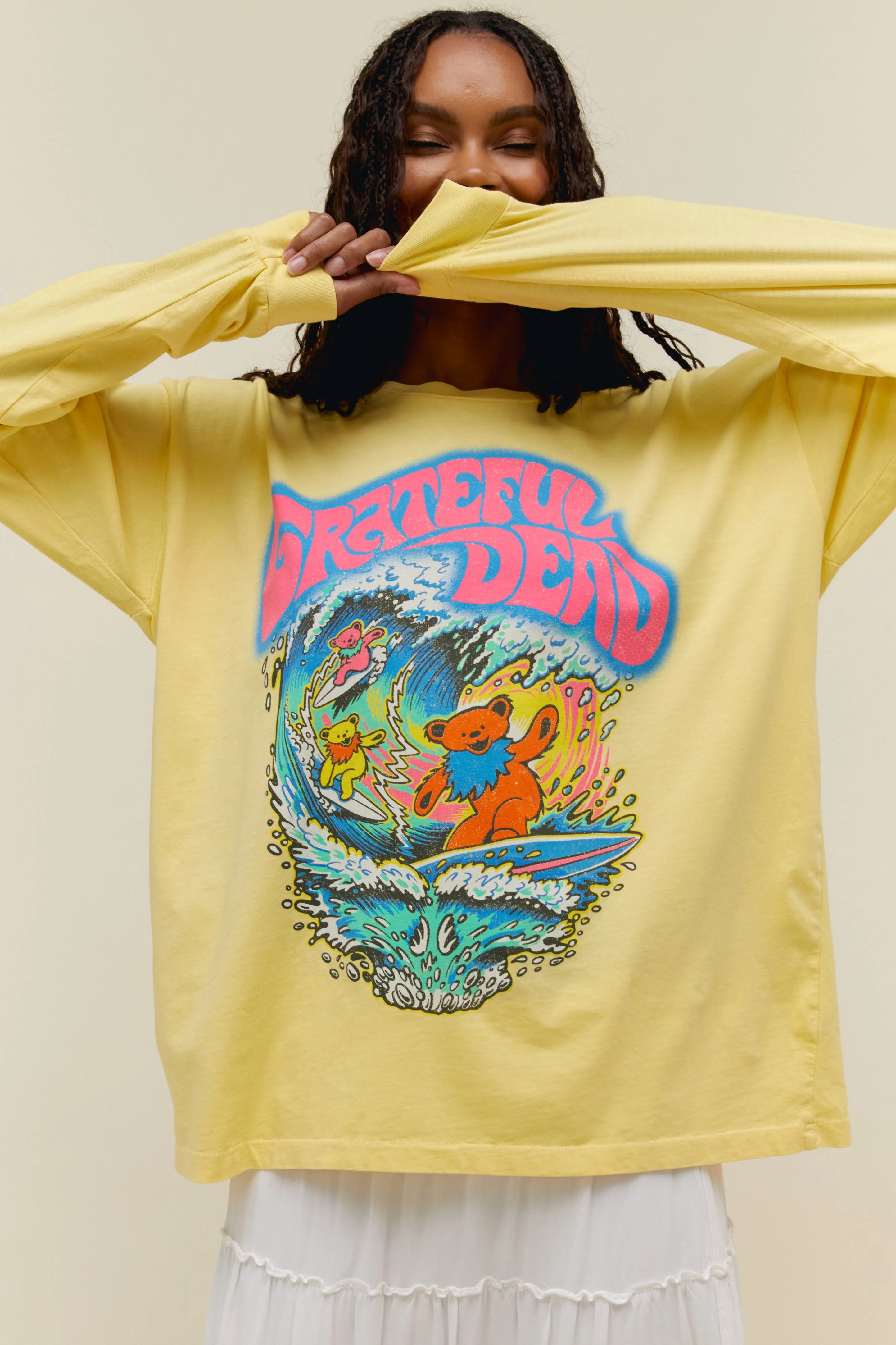 Grateful Dead Surfing Bears Long Sleeve Merch | Daydreamer