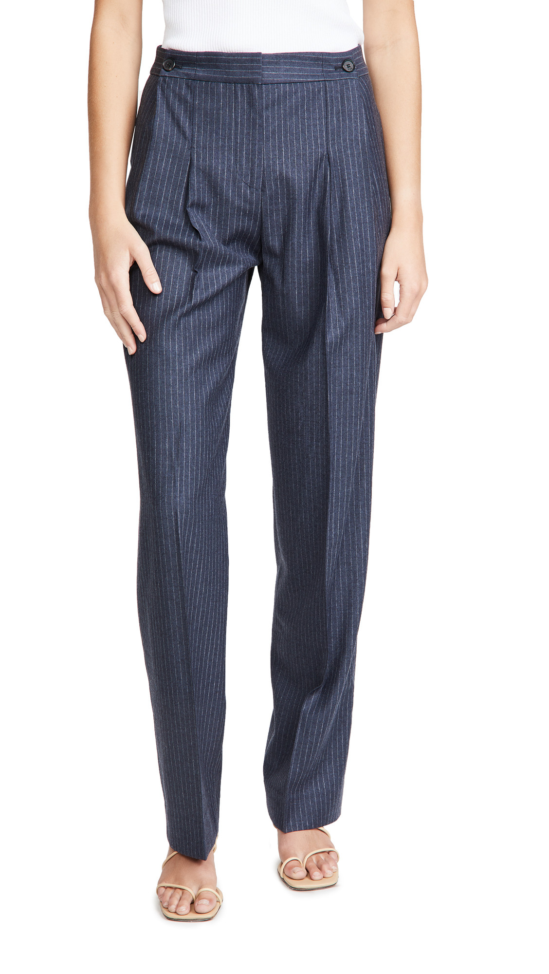 Victoria Victoria Beckham Button Pleat Trousers | Shopbop