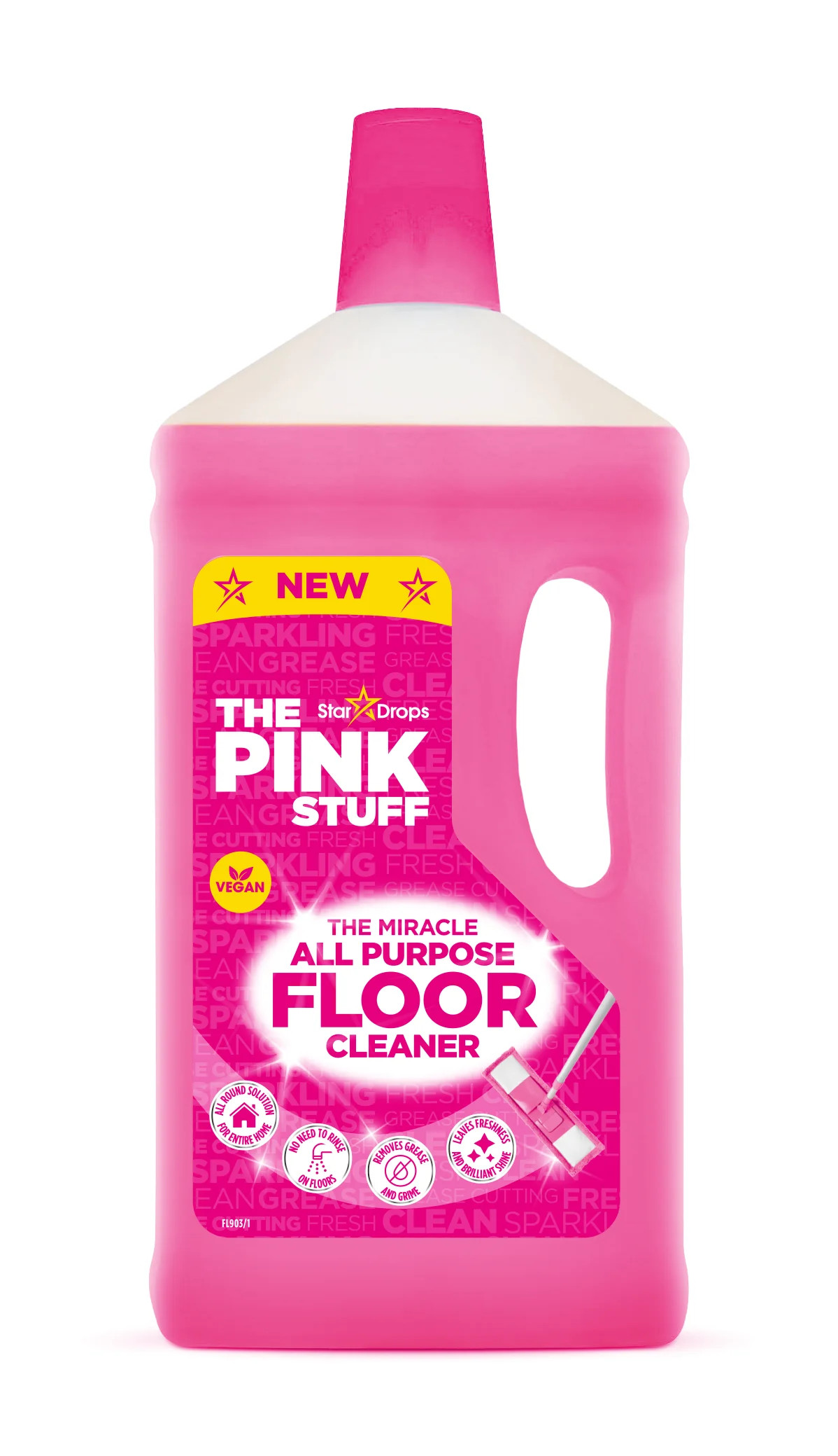 The Pink Stuff, Miracle All-Purpose Liquid Floor Cleaner, 33.8 fl. oz. | Walmart (US)