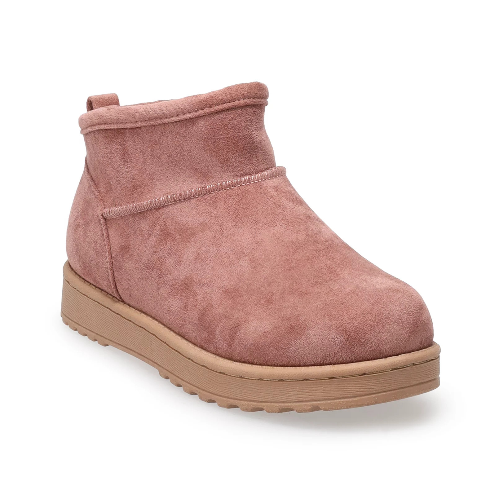 SO® Lupita Women's Cozy Mini Boots | Kohl's