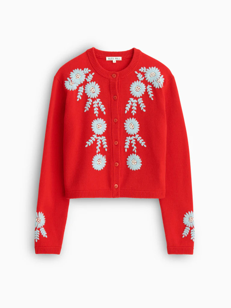 Becca Embroidered Sweater | Alex Mill